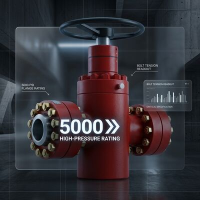 Forged Steel High Pressure Gate Valve API 6A FLS Type 4-1/16 Inch 10000psi with Metal-to-Metal Seal